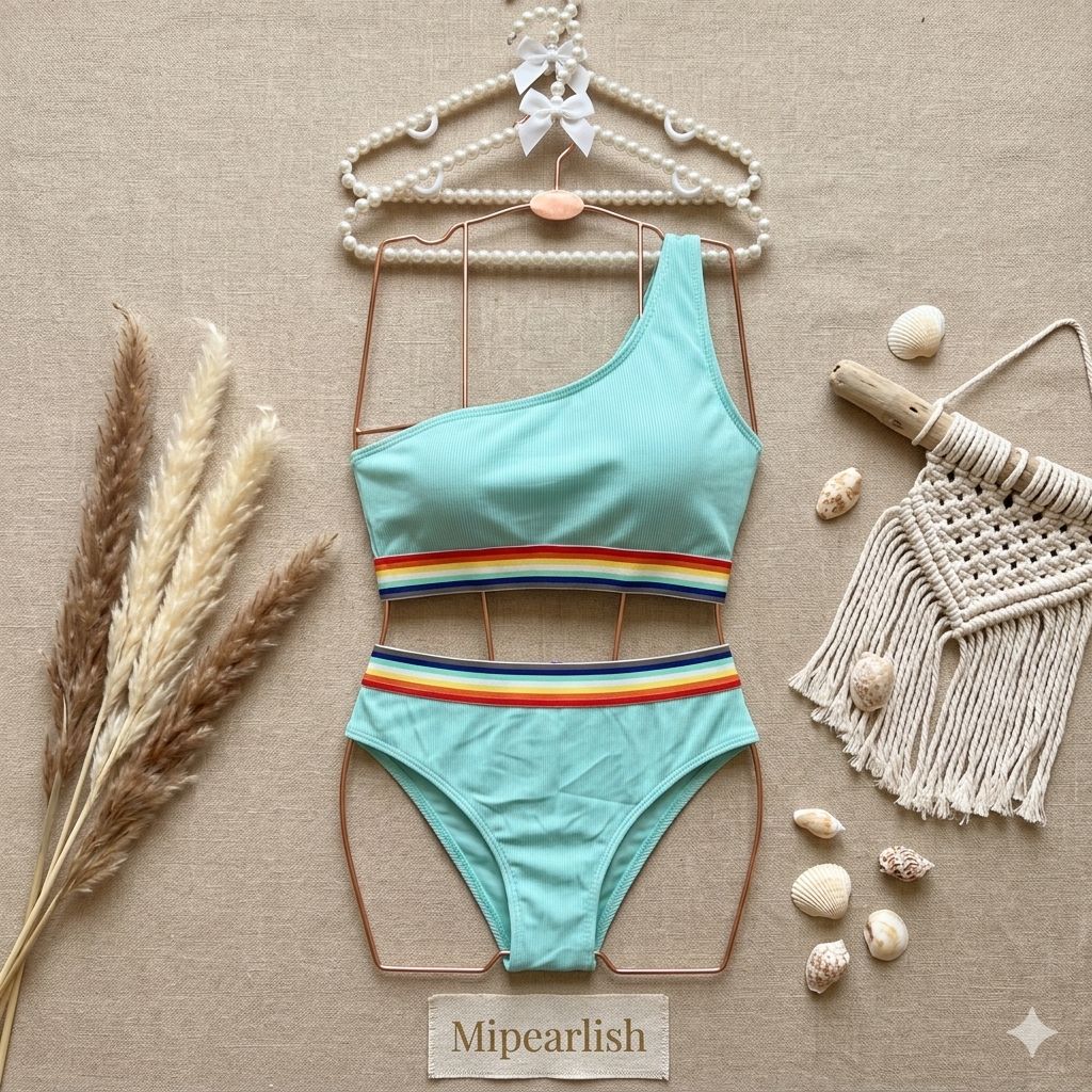 Ribbed sports Bikni