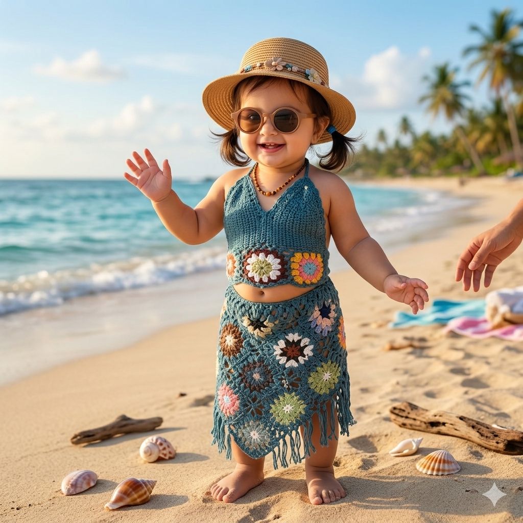 Multi Color Ocean Theme  Co-ord Set