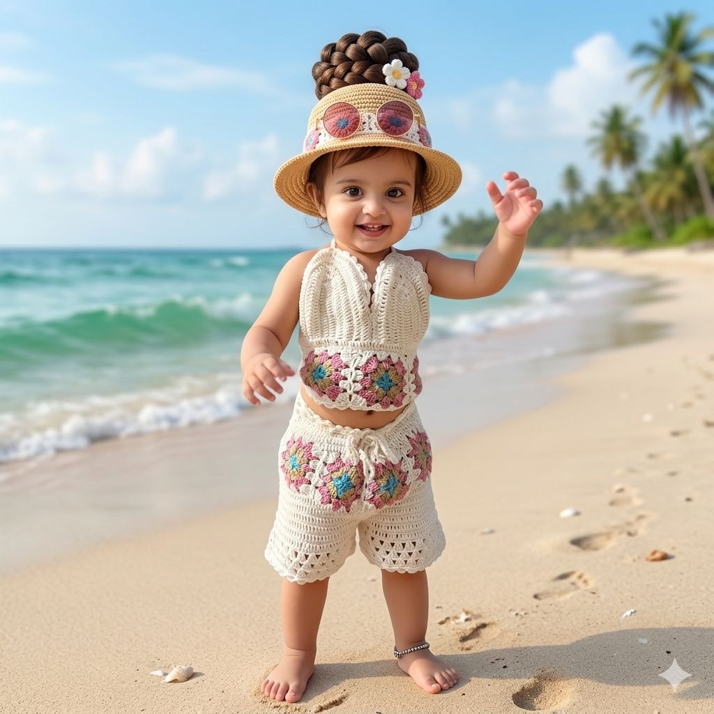 Cream Knot Co-ord Set