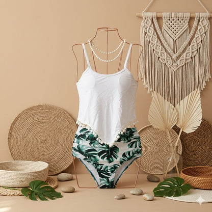 Crop Top High Waist Bikini
