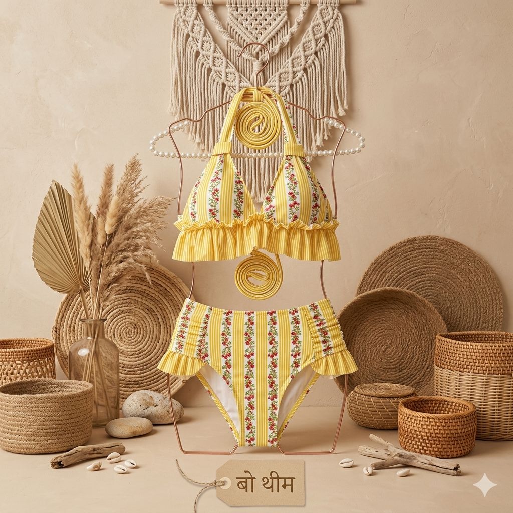 Yellow Beach Bliss Bikini