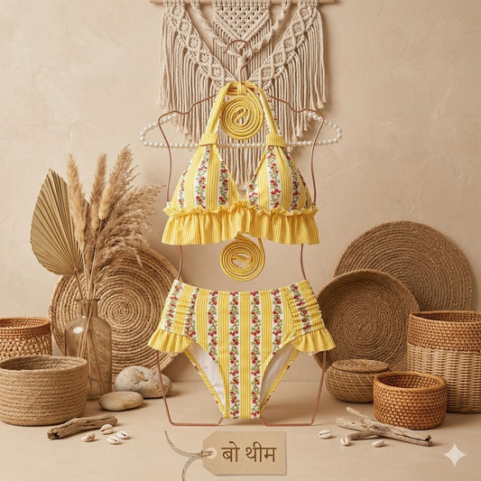 Yellow Beach Bliss Bikini