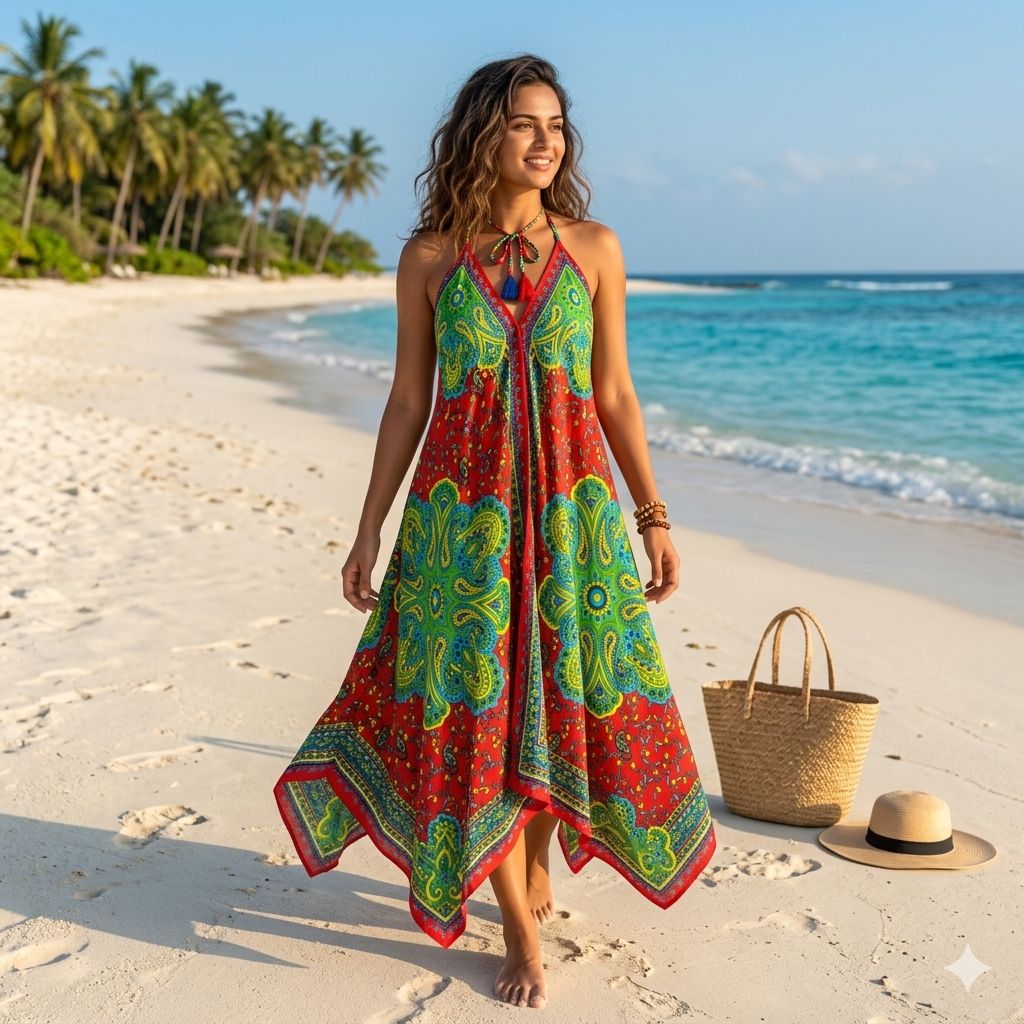 Nomad Bloom Printed Maxi Dress